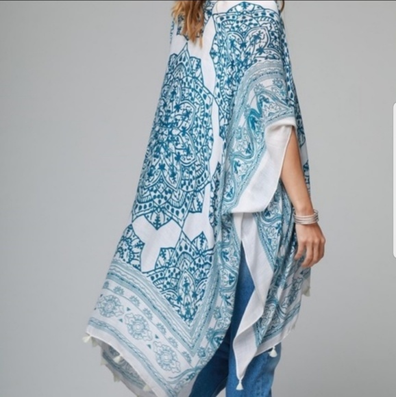 💥PRICE ⬇️💥LAST 1 Chic Boho Mandalay Lotus Kimono - Picture 2 of 4